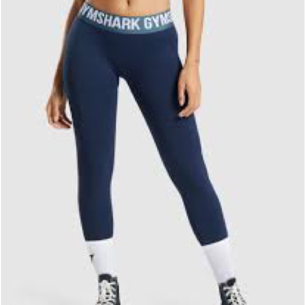 Gymshark Flex Low Rise Leggings - Navy